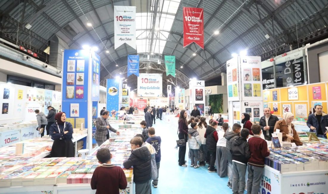 Bursa İnegöl Belediyesi tarafından bu yıl 10’uncusu düzenlenen İnegöl Kitap