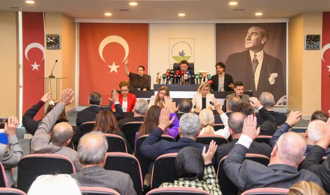 Bursa'da Osmangazi Belediyesi Ekim Ayı Olağan Meclis Toplantısı, Osmangazi Belediye