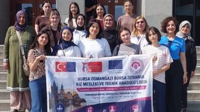 Bursa'da Osmangazi Borsa İstanbul Kız Mesleki ve Teknik Anadolu Lisesi