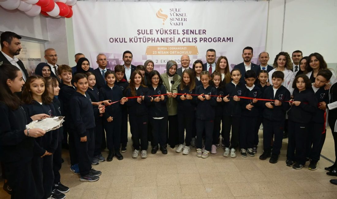 Şule Yüksel Şenler Vakfı tarafından yürütülen proje kapsamında Bursa'nın Osmangazi