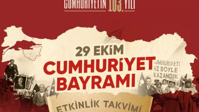 Bursa Büyükşehir Belediyesi, 29 Ekim Cumhuriyet Bayramı’nın 103’üncü yıl dönümü