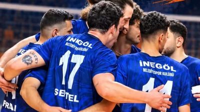 Uzman Posta Erkekler Voleybol 2. Ligi’nde mücadele eden İnegöl Belediyespor,