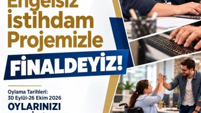 Bursa Büyükşehir Belediyesi’nin engelli bireylerin çalışma hayatına katılımını desteklemek amacıyla