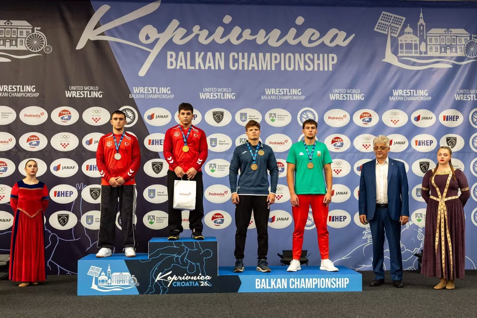 Bursa Yıldırım Belediyespor’un milli sporcuları Yusuf İslam Kara ve Batın
