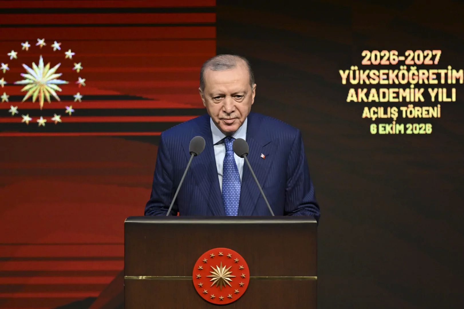 Cumhurbaşkanı Erdoğan, 2026-2027 Yükseköğretim Akademik Yılı Açılış Töreni’nde üniversite, yurt