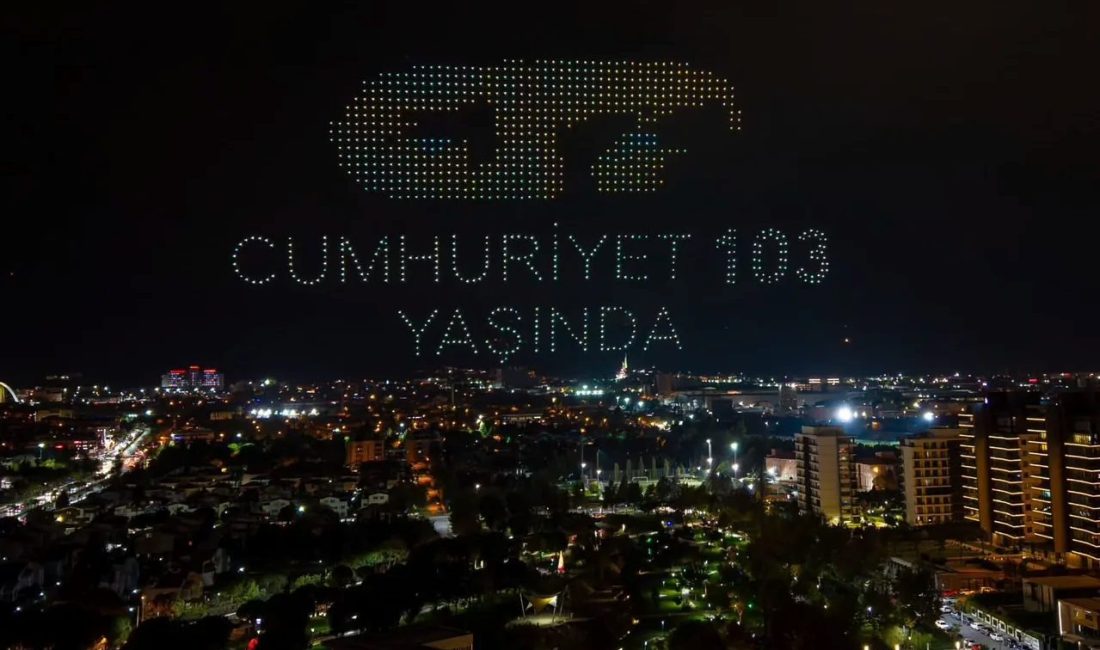 Manisa Büyükşehir Belediyesi tarafından Cumhuriyet’in ilanının 103’üncü yıl dönümü dolayısıyla