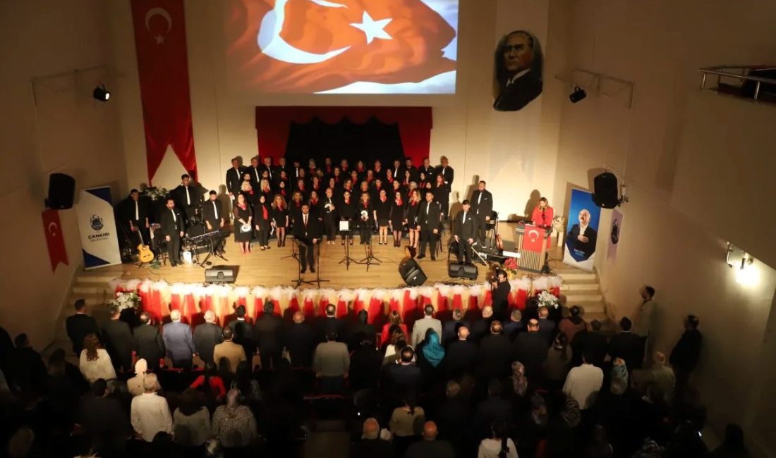 Çankırı Belediyesinin 29 Ekim Cumhuriyet Bayramı kutlamaları kapsamında düzenlediği Cumhuriyet
