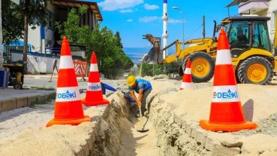 Denizli Büyükşehir Belediyesi DESKİ Genel Müdürlüğü tarafından Honaz ilçe merkezinde