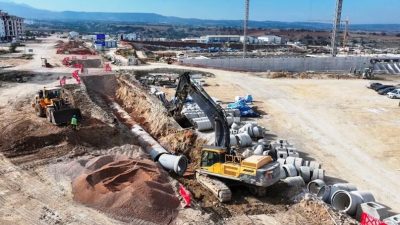 Denizli Büyükşehir Belediyesi DESKİ, kentin hızla gelişen bölgelerinden Şehir Hastanesi