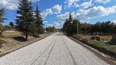 Denizli Büyükşehir Belediyesi’nin Baklan ilçesi Boğaziçi Mahallesi’nde uzun yıllardır yapımı