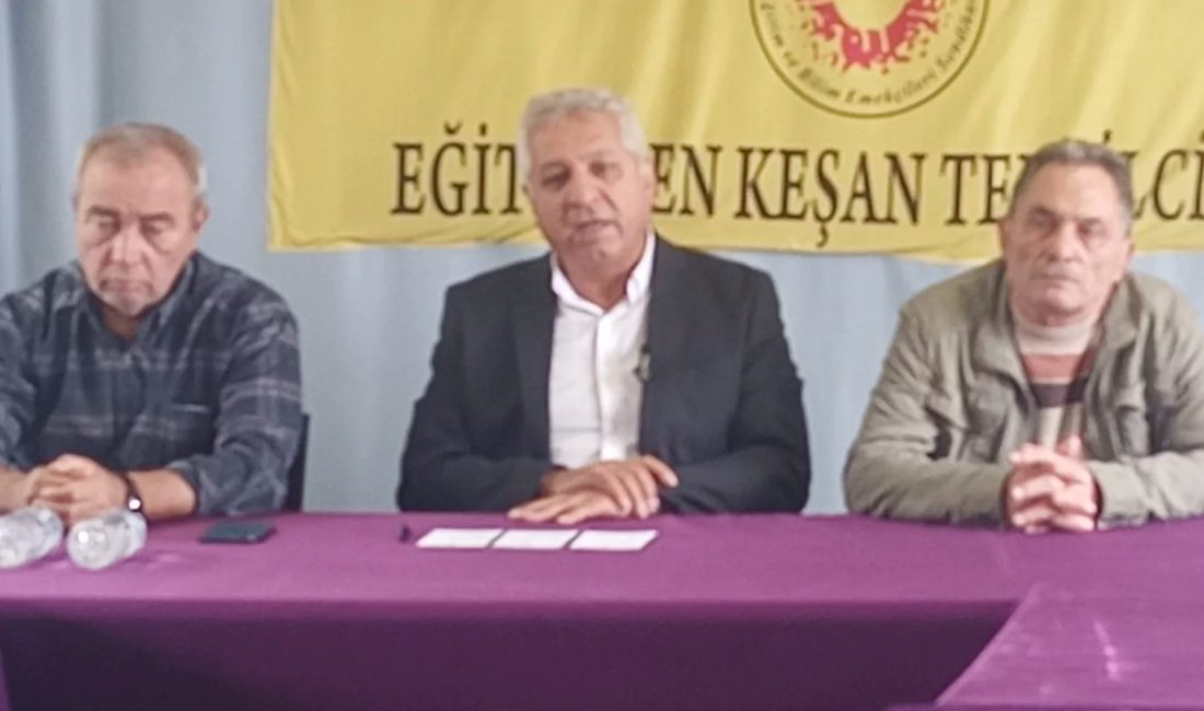 EMEP Genel Başkanı, Keşan’daki temaslarında kaya gazı, su krizi ve