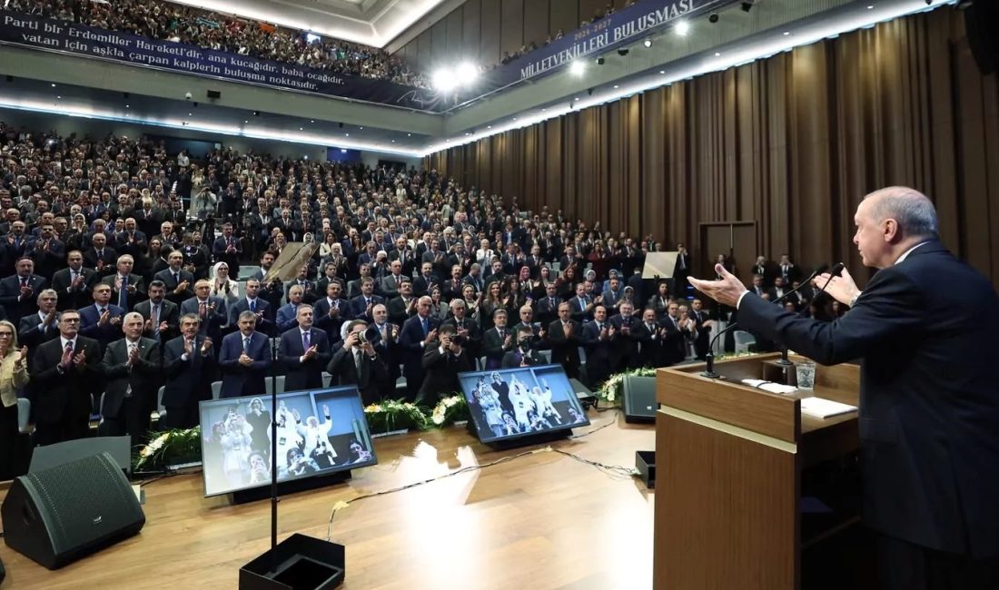 AK Parti Genel Başkanı ve Cumhurbaşkanı Recep Tayyip Erdoğan, yeni
