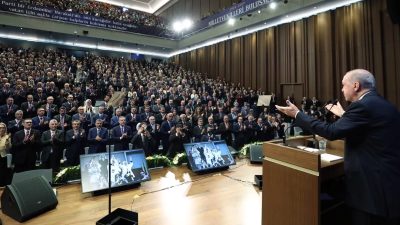 AK Parti Genel Başkanı ve Cumhurbaşkanı Recep Tayyip Erdoğan, yeni