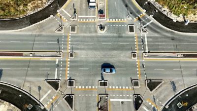 Eskişehir Büyükşehir Belediyesi, Aşağı Söğütönü Mahallesi’ndeki bulvarlarda yol çizgi ve