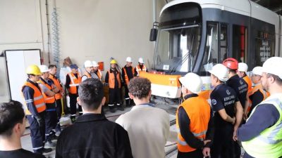 ESTRAM, olası kaza ve acil durumlara karşı hazırlık çalışmalarını sürdürüyor.