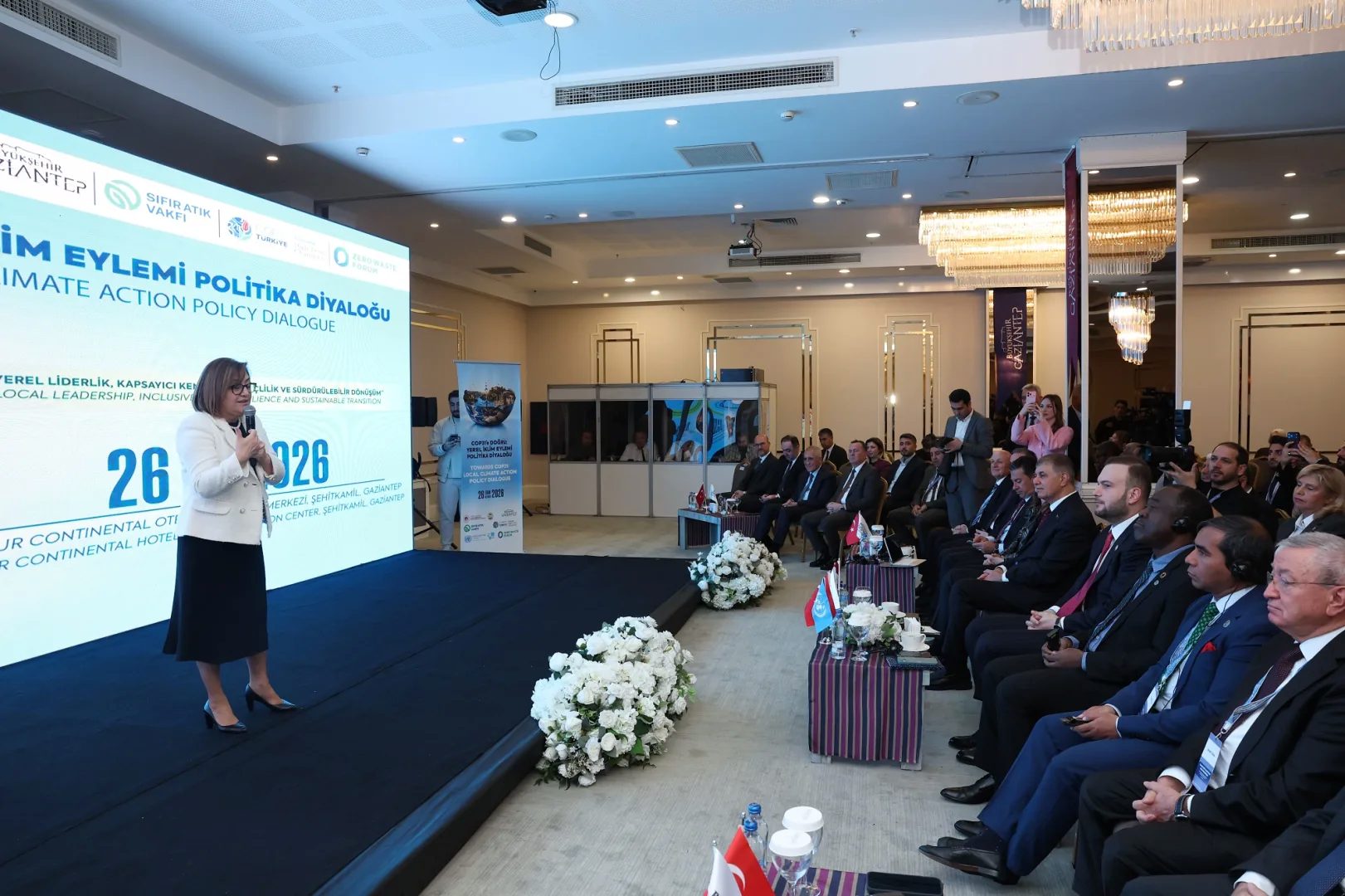Gaziantep, Antalya’da düzenlenecek COP31 öncesinde yerel yönetimlerin iklim mücadelesindeki rolünü