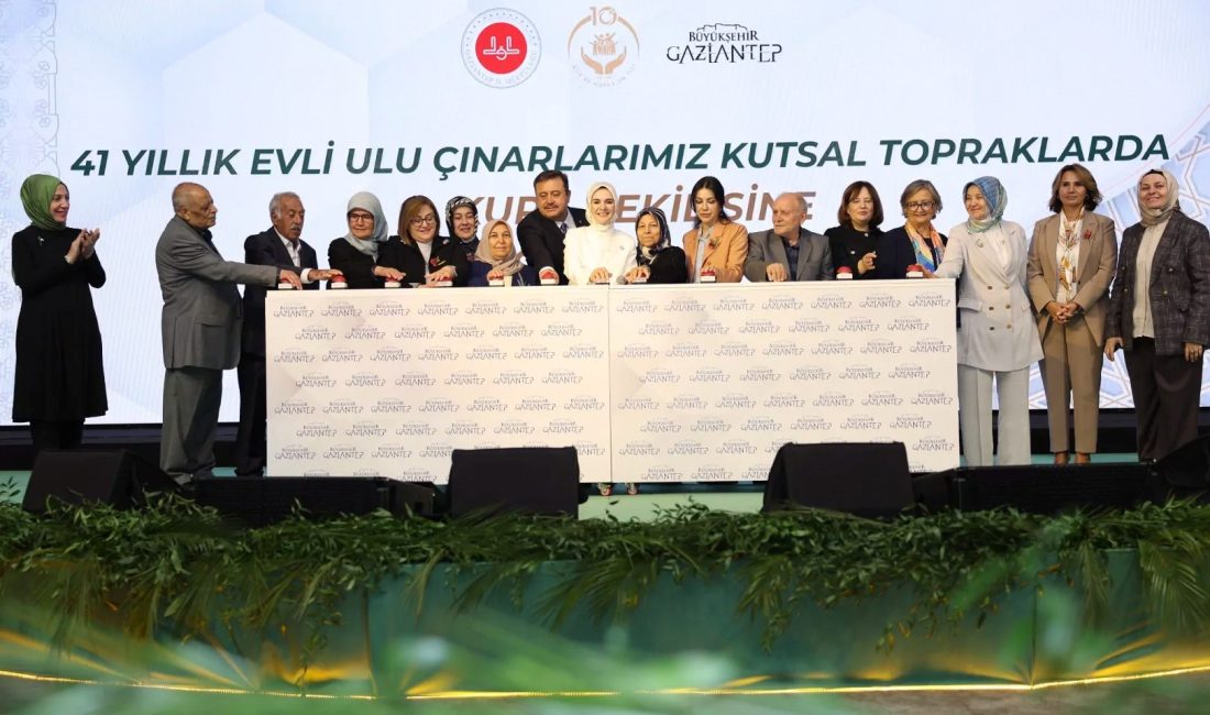 Gaziantep Büyükşehir Belediyesi 2025 Aile Yılı kapsamında hayata geçirdiği “41