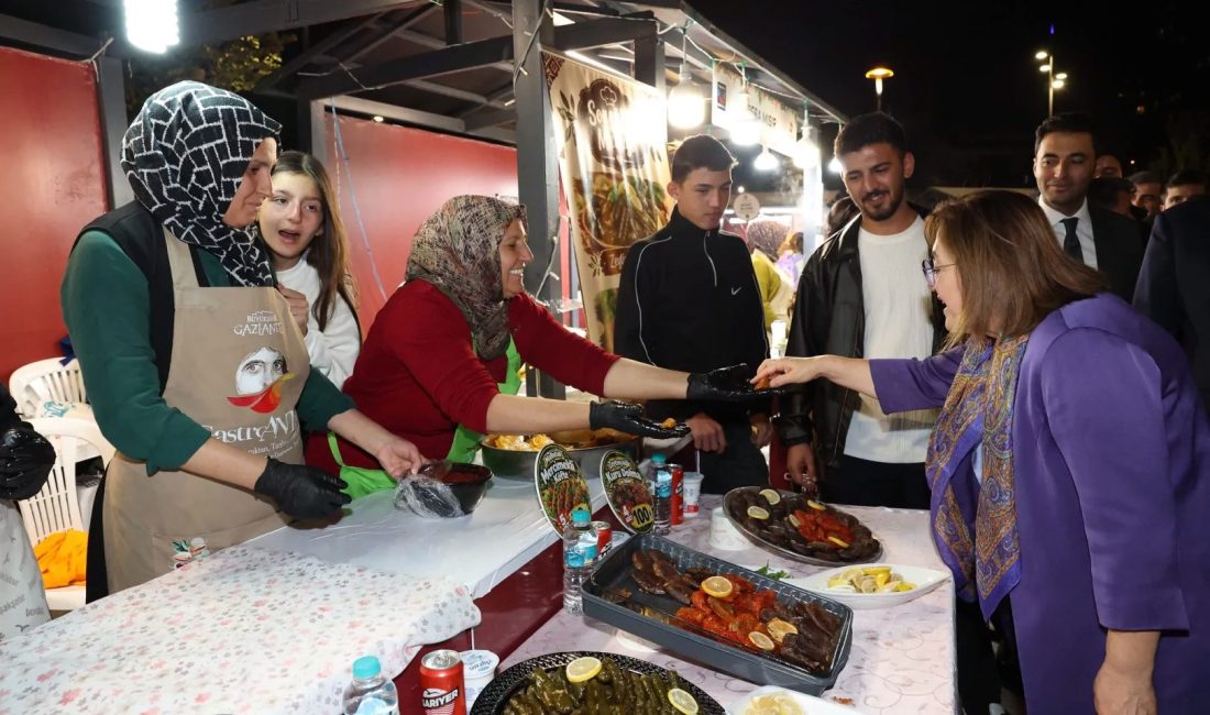 Gaziantep Büyükşehir Belediye Başkanı Fatma Şahin, GastroAntep’in kalbinin attığı Festival