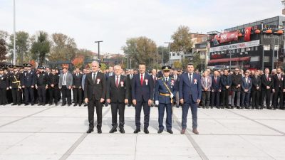 Bursa'nın İnegöl ilçesinde 29 Ekim Cumhuriyet Bayramı’nın 103. yıldönümü kutlamaları,