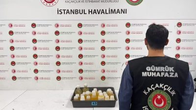 Gümrük Muhafaza ekiplerinin İstanbul Havalimanı’nda düzenlediği iki ayrı operasyonda toplam