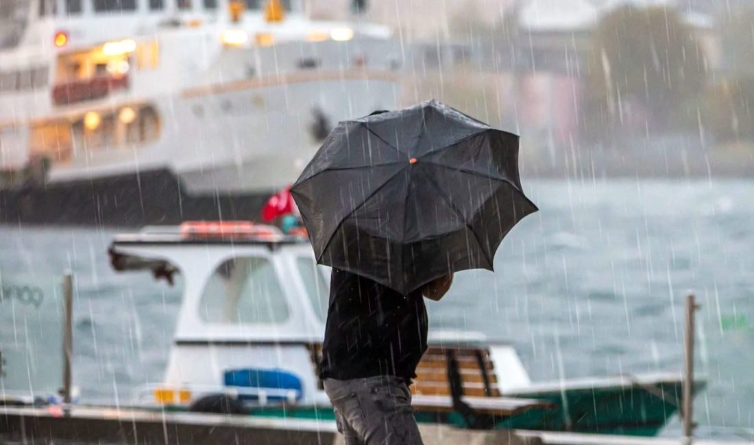 İstanbul Valiliği, Marmara Bölgesi’nde etkili olan yağışların kısa süreliğine etkisini
