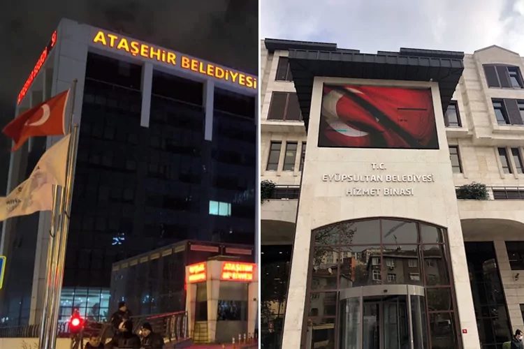 Eyüpsultan Belediye Başkanı Mithat Bülent Özmen ile Ataşehir Belediye Başkan