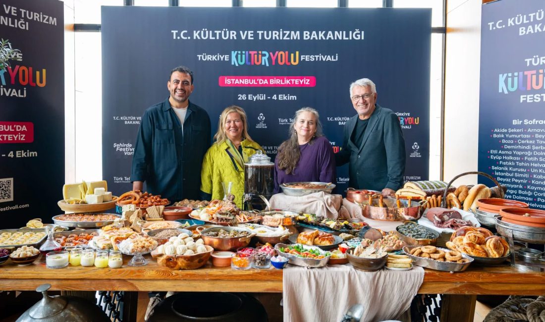 Kültür ve Turizm Bakanlığı tarafından düzenlenen İstanbul Kültür Yolu Festivali,