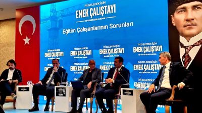 İYİ Parti tarafından Ankara’da düzenlenen “İyi Gelecek İçin Emek Çalıştayı”,