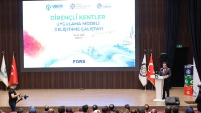 Konya'da Karatay Belediyesi ev sahipliğinde, Kent Araştırmaları Enstitüsü paydaşlığında “Dirençli