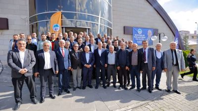 Kayseri Büyükşehir Belediye Başkanı Dr. Memduh Büyükkılıç, Sarız ve Pınarbaşı