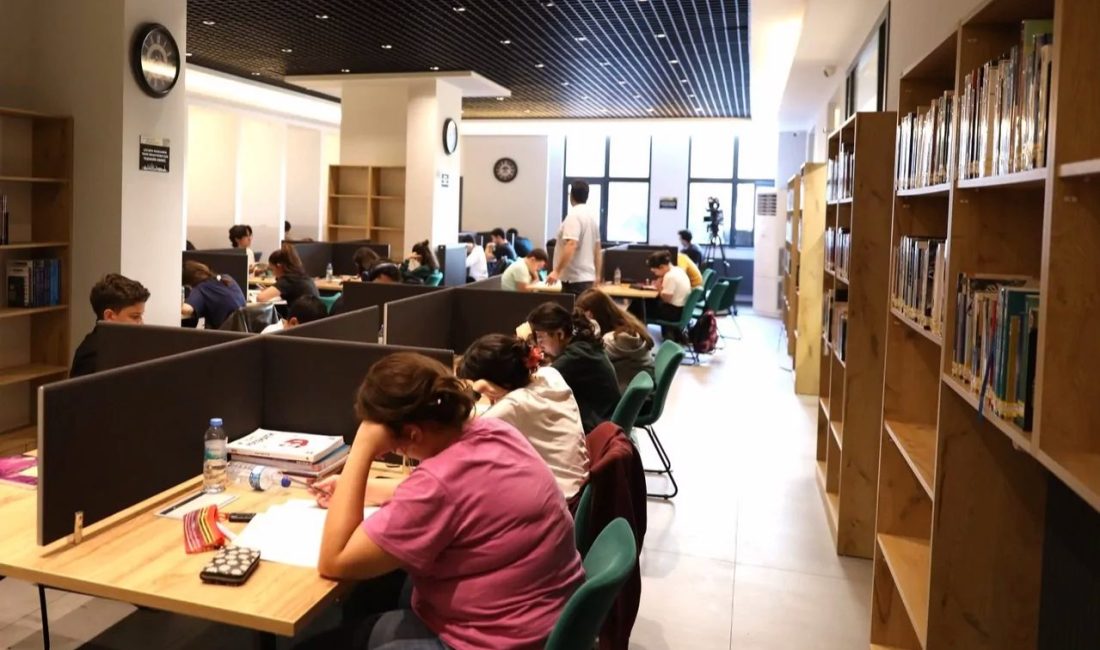 Kayseri Melikgazi Belediyesi'nin hizmete açtığı günden beri binlerce öğrenciyi ağırlayan