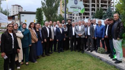Kayseri Melikgazi Belediyesi'nin Yıldırım Beyazıt Mahallesi'nde 12 bin metrekarelik büyük