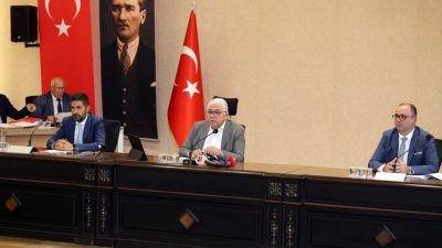Talas Belediyesinin ekim ayı olağan meclis toplantısında ilçenin ihtiyaçlarına yönelik
