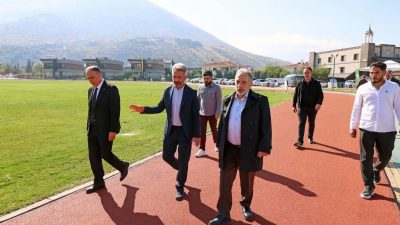 Kayseri Talas Belediye Başkanı Mustafa Yalçın, Yamaç Paraşütü İniş Alanı’nda