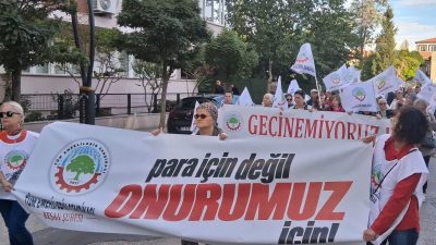 Tüm Emeklilerin Sendikası Keşan Şubesi, artan geçim sıkıntısı ve yetersiz