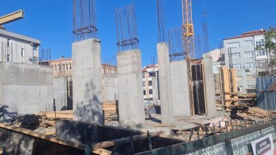 Edirne'nin Keşan ilçesinde 6 Ağustos'ta temeli atılan yeni Keşan Hükümet