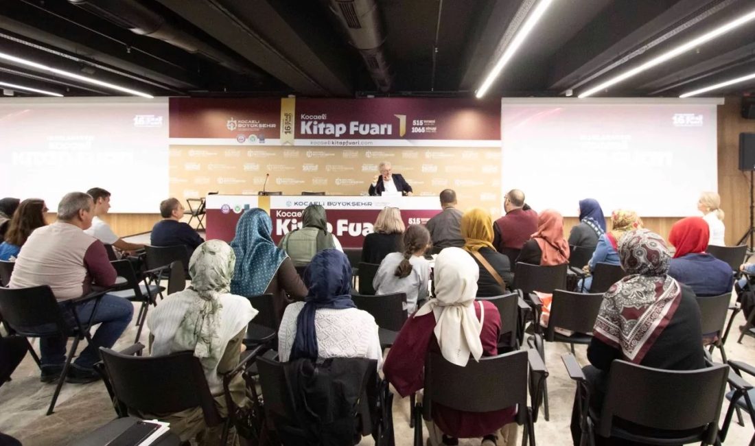 Uluslararası 16. Kocaeli Kitap Fuarı kapsamında düzenlenen söyleşiler, farklı ve