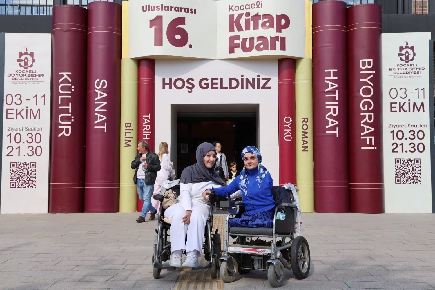 Uluslararası 16. Kocaeli Kitap Fuarı, kitaplarla buluşmak isteyen herkesi aynı