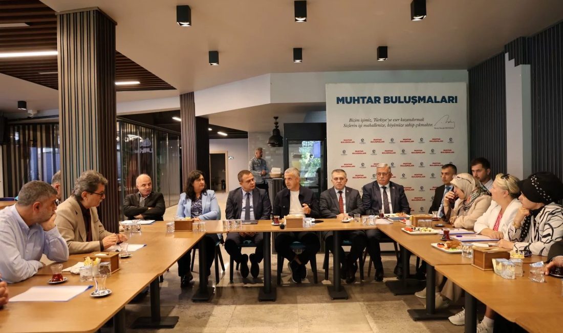 Kocaeli Büyükşehir Belediyesi’nin il genelindeki 472 mahalle muhtarıyla gerçekleştirdiği “Muhtar