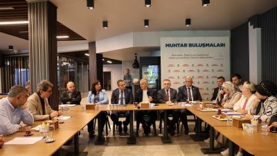 Kocaeli Büyükşehir Belediyesi’nin il genelindeki 472 mahalle muhtarıyla gerçekleştirdiği “Muhtar