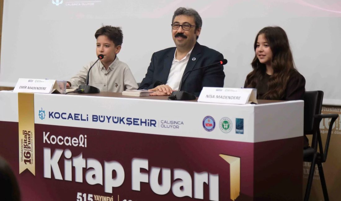 Kocaeli Kitap Fuarı’nda küçük yazarlar ve birlik mesajı öne çıktı.