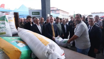 Kocaeli Büyükşehir Belediyesi’nin yüzde 50 hibeli yem bitkisi tohumu desteğinin