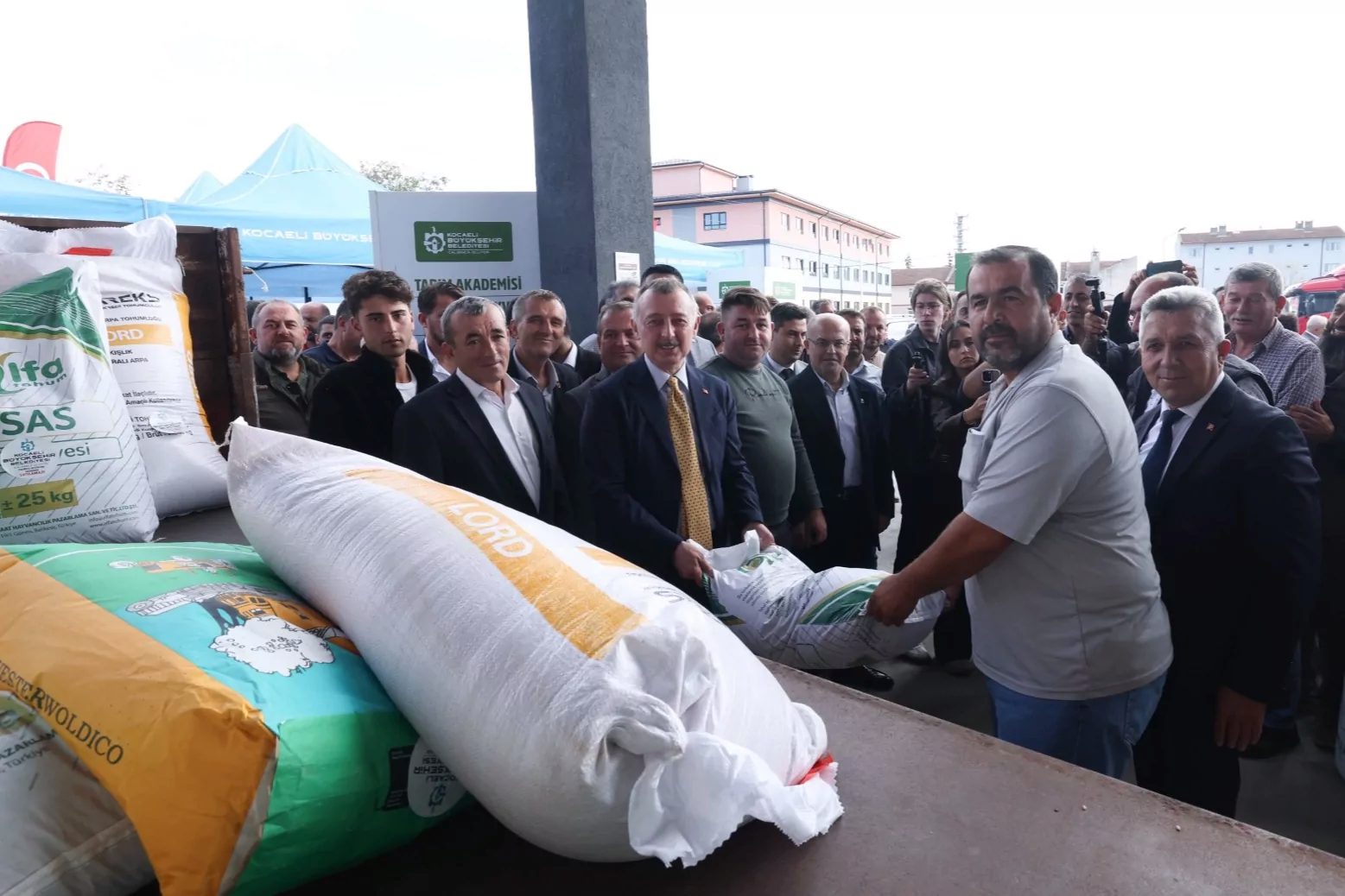 Kocaeli Büyükşehir Belediyesi’nin yüzde 50 hibeli yem bitkisi tohumu desteğinin