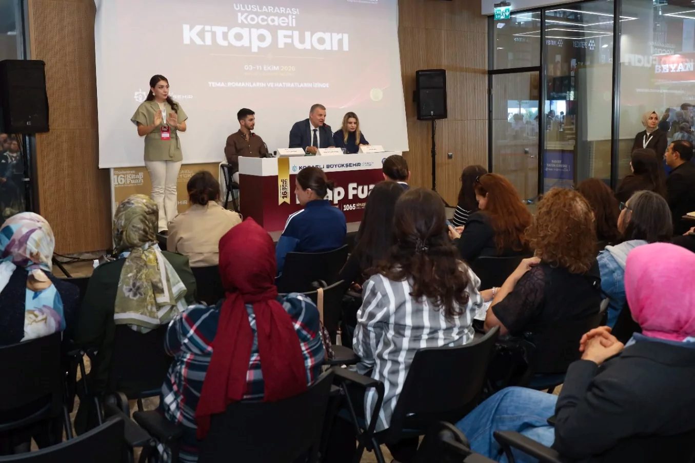 Uluslararası 16. Kocaeli Kitap Fuarı’nda söyleşi, panel ve imza etkinlikleri
