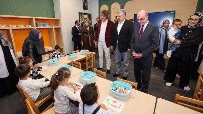 Konya'nın Selçuklu ilçesinde Yazır Mahalle Külliyesi, TBMM Başkanı Numan Kurtulmuş’un