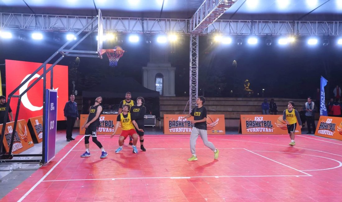 Konya Büyükşehir Belediyesi tarafından düzenlenen ve büyük heyecanın yaşandığı 3x3