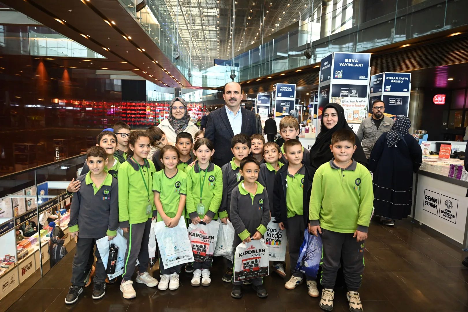 Konya Büyükşehir Belediye Başkanı Uğur İbrahim Altay, büyük bir coşkuyla