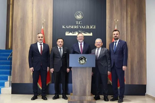 Kültür ve Turizm Bakan Yardımcısı Dr. Coşkun Yılmaz, Kayseri Valisi
