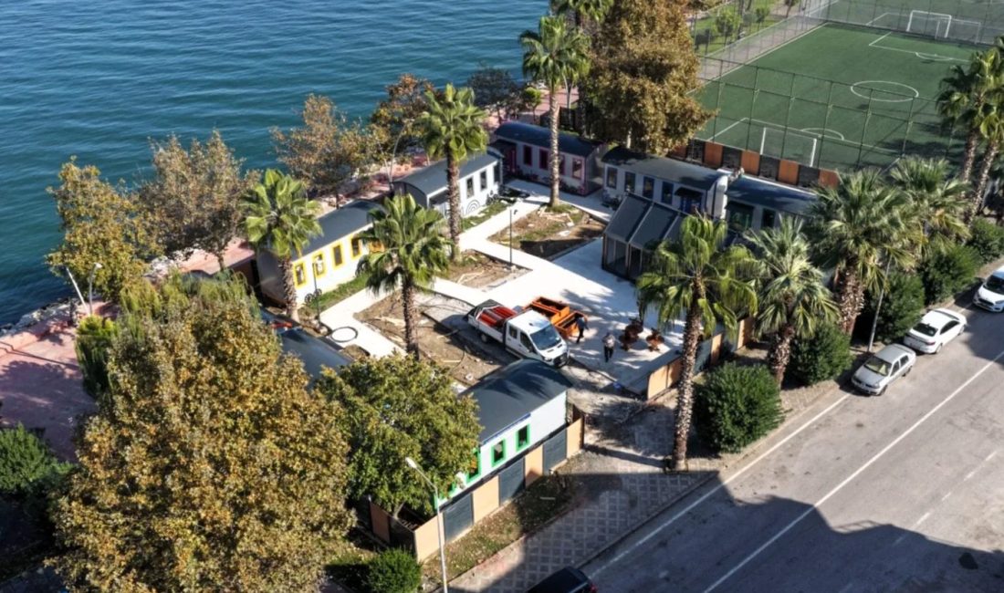 Kocaeli Büyükşehir Belediyesi’nin Karamürsel’de hayata geçireceği Lokomotif Çocuk Köyü’nde çalışmalar