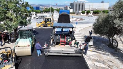 Manisa Büyükşehir Belediyesi, Yunusemre ilçesine bağlı Emlakdere Mahallesi’nde Yukarı ve